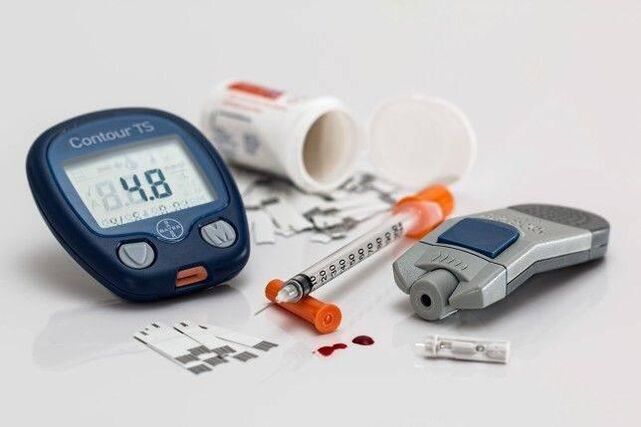 medidor de azucre no sangue para a diabetes